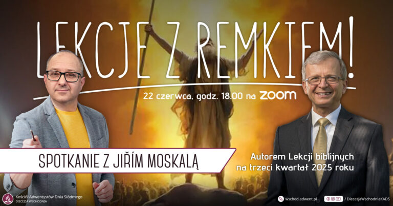 Zaproszenie na spotkanie z autorem Lekcji biblijnych w III kwartale 2025 roku