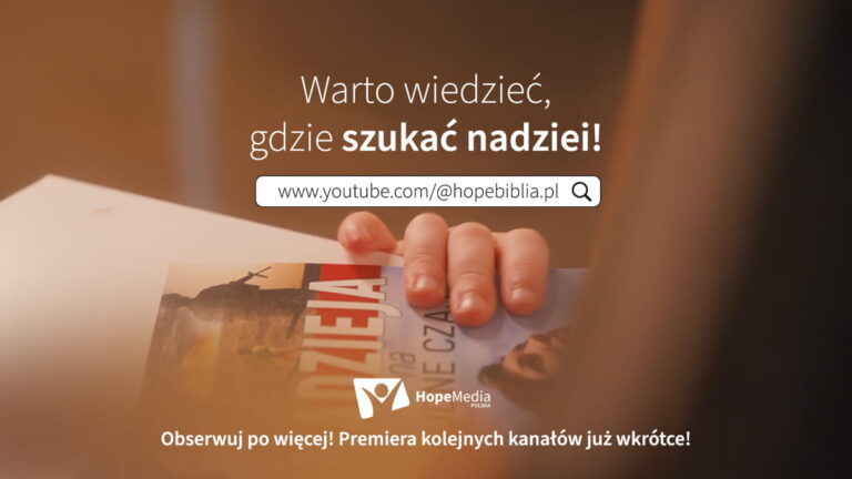 Hope Media Polska – nowe kanały w mediach
