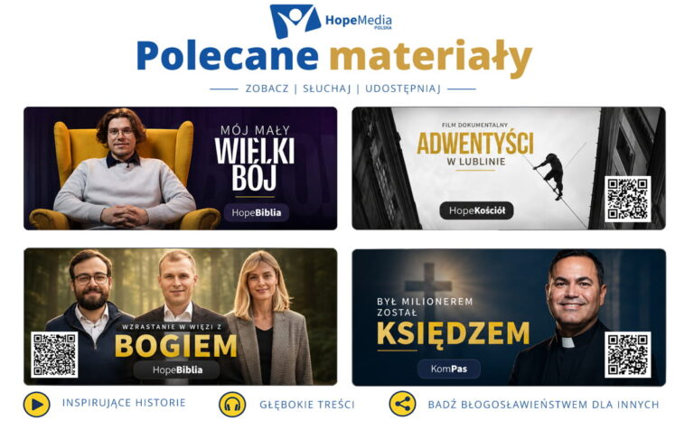 Nowości Działu Medialnego Hope Media